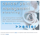 Tablet Screenshot of cancerpain.org.uk